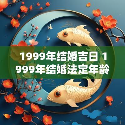 1999年结婚吉日 1999年结婚法定年龄