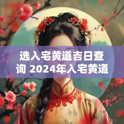 选入宅黄道吉日查询 2025年入宅黄道吉日一览表