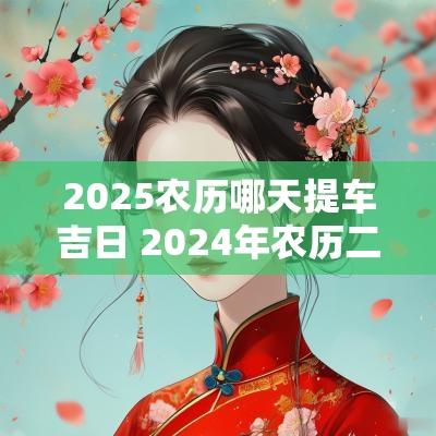2025农历哪天提车吉日 2025年农历二月提车的黄道吉日