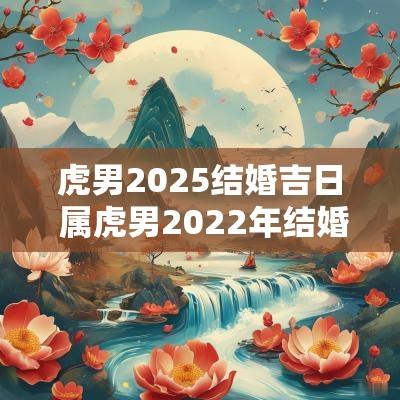 虎男2025结婚吉日 属虎男2025年结婚好吗