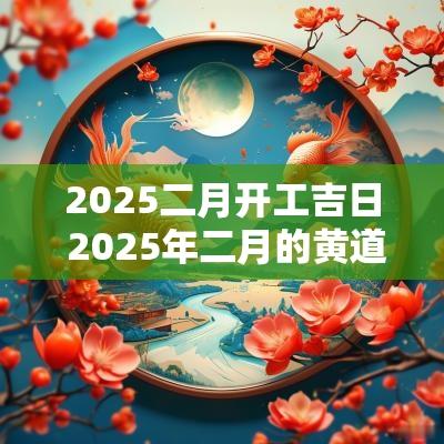 2025二月开工吉日 2025年二月的黄道吉日
