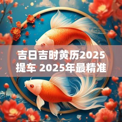 吉日吉时黄历2025提车 2025年最精准老黄历黄道吉日吉时