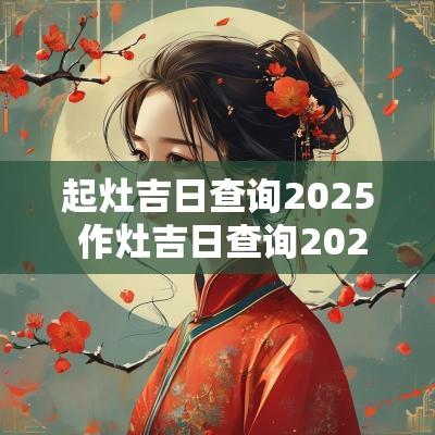 起灶吉日查询2025 作灶吉日查询2025年