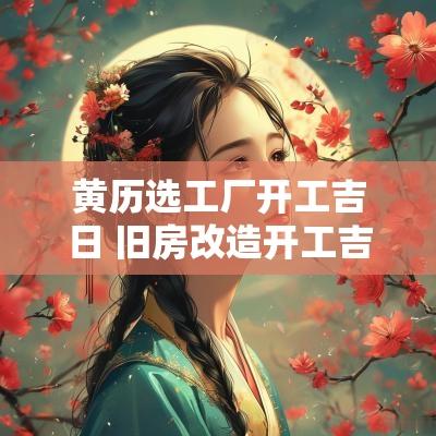 黄历选工厂开工吉日 旧房改造开工吉日黄历