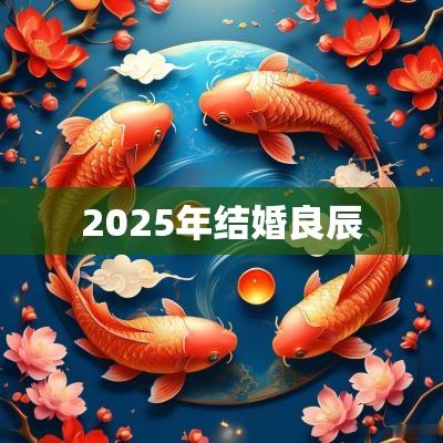 2025年结婚良辰