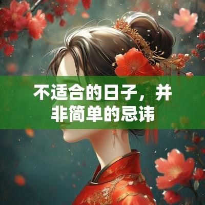 不适合的日子，并非简单的忌讳