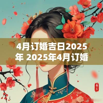 4月订婚吉日2025年 2025年4月订婚黄道吉日