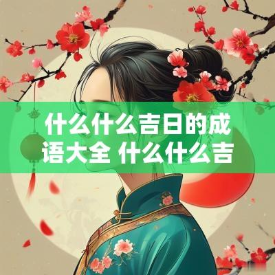 什么什么吉日的成语大全 什么什么吉日四字成语