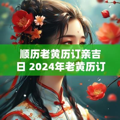顺历老黄历订亲吉日 2025年老黄历订婚吉日有哪些