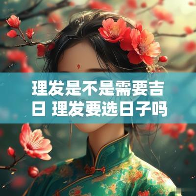 理发是不是需要吉日 理发要选日子吗