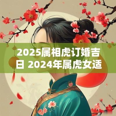 2025属相虎订婚吉日 2025年属虎女适合订婚的日子