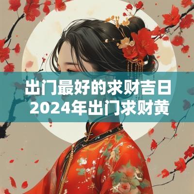 出门最好的求财吉日 2025年出门求财黄道吉日
