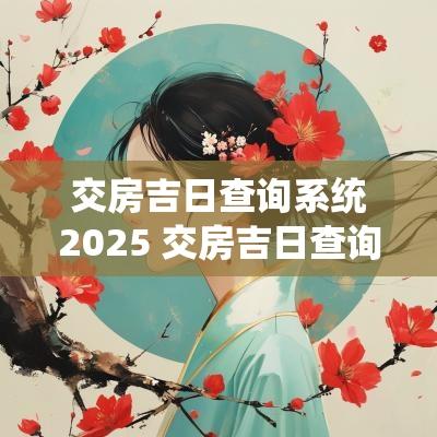 交房吉日查询系统2025 交房吉日查询