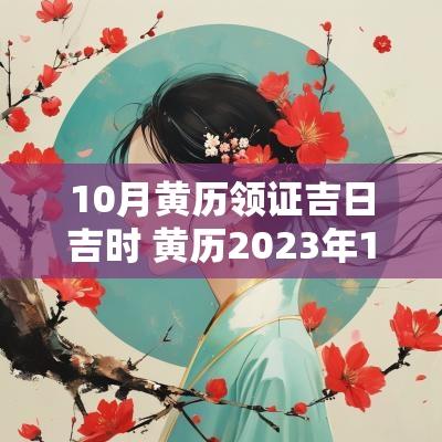 10月黄历领证吉日吉时 黄历2025年10月领证黄道吉日
