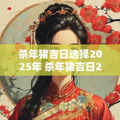 杀年猪吉日选择2025年 杀年猪吉日2025年