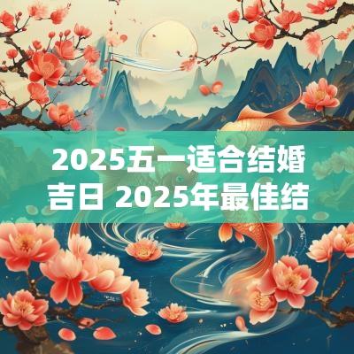 2025五一适合结婚吉日 2025年最佳结婚吉日一览表
