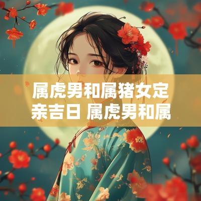属虎男和属猪女定亲吉日 属虎男和属鼠女适合做夫妻吗