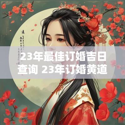 23年最佳订婚吉日查询 23年订婚黄道吉日查询