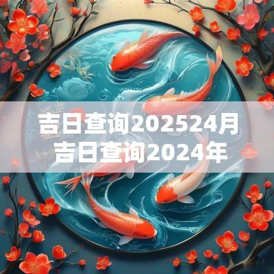 吉日查询202524月 吉日查询2025年