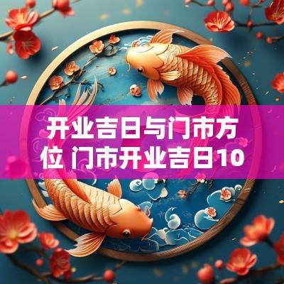 开业吉日与门市方位 门市开业吉日10月