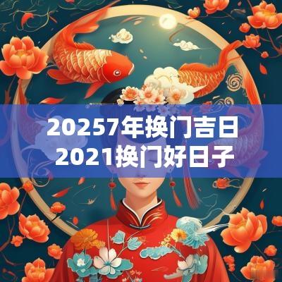 20257年换门吉日 2025换门好日子