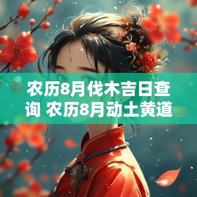 农历8月伐木吉日查询 农历8月动土黄道吉日查询