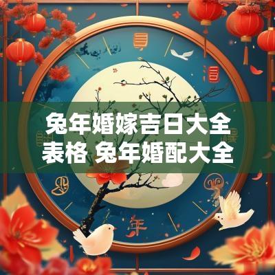 蛇年婚嫁吉日大全表格 蛇年婚配大全