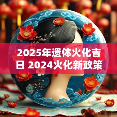 2025年遗体火化吉日 2025火化新政策