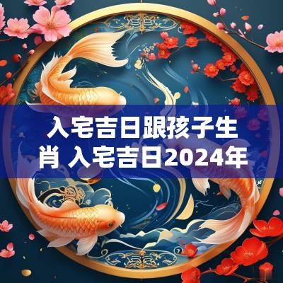 入宅吉日跟孩子生肖 入宅吉日2025年最佳时辰是什么