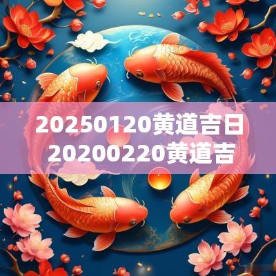 20250120黄道吉日 20250220黄道吉日