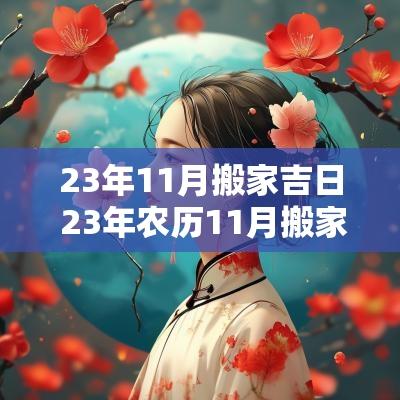 23年11月搬家吉日 23年农历11月搬家吉日
