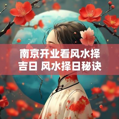 南京开业看风水择吉日 风水择日秘诀