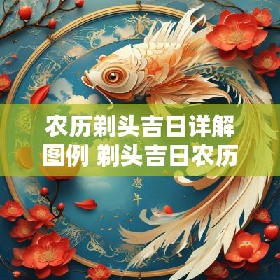 农历剃头吉日详解图例 剃头吉日农历二十六
