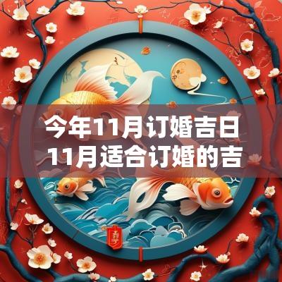 今年11月订婚吉日 11月适合订婚的吉日查询