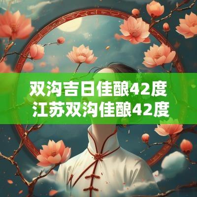 双沟吉日佳酿42度 江苏双沟佳酿42度