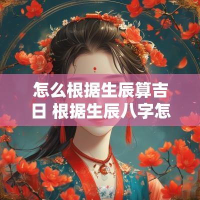 怎么根据生辰算吉日 根据生辰八字怎么算结婚吉日