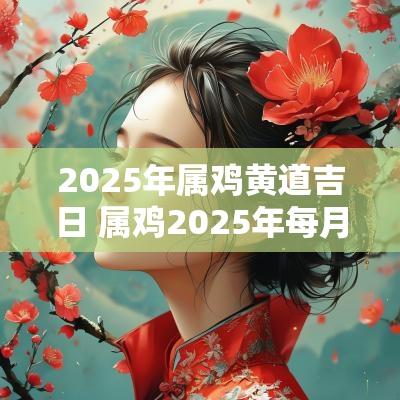 2025年属鸡黄道吉日 属鸡2025年每月运势及运程