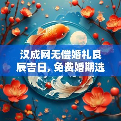汉成网无偿婚礼良辰吉日, 免费婚期选择指南
