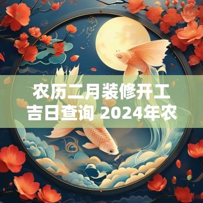 农历二月装修开工吉日查询 2025年农历六月装修开工吉日