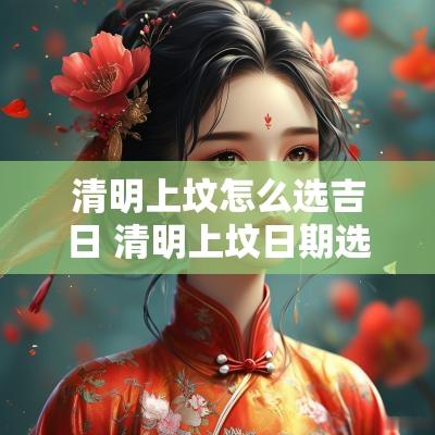 清明上坟怎么选吉日 清明上坟日期选择吉日