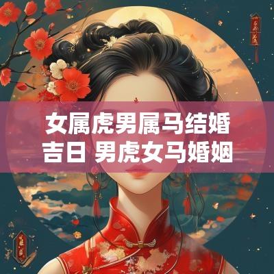 女属虎男属马结婚吉日 男虎女马婚姻是否相配婚姻如何