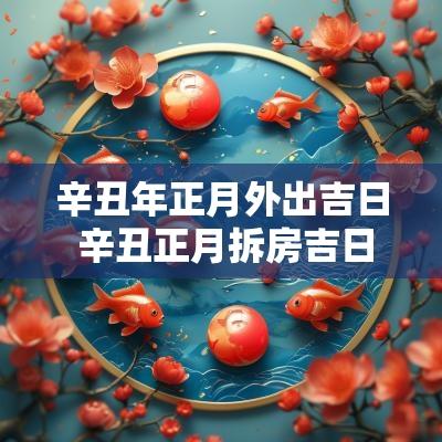 辛丑年正月外出吉日 辛丑正月拆房吉日