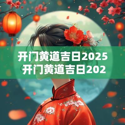 开门黄道吉日2025 开门黄道吉日2025年