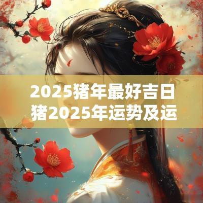 2025猪年最好吉日 猪2025年运势及运程