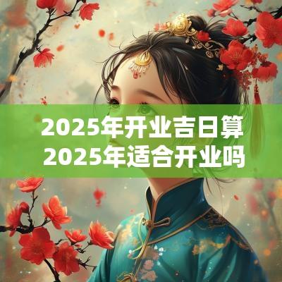 2025年开业吉日算 2025年适合开业吗