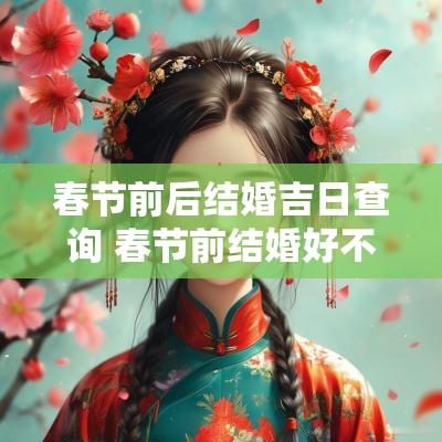 春节前后结婚吉日查询 春节前结婚好不好