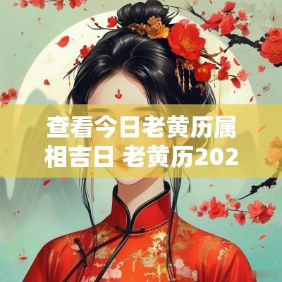 查看今日老黄历属相吉日 老黄历2025每日属相表