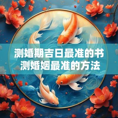 测婚期吉日最准的书 测婚姻最准的方法