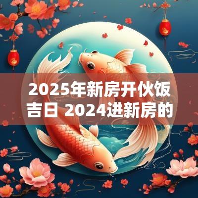 2025年新房开伙饭吉日 2025进新房的好日子