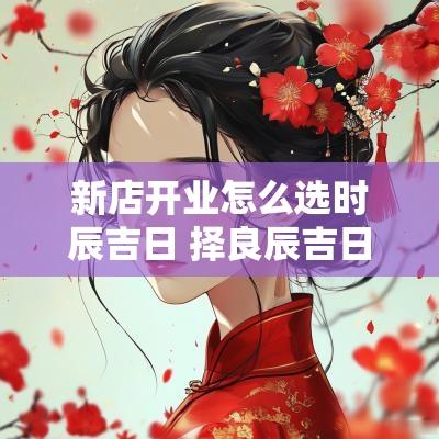 新店开业怎么选时辰吉日 择良辰吉日开工下句是什么